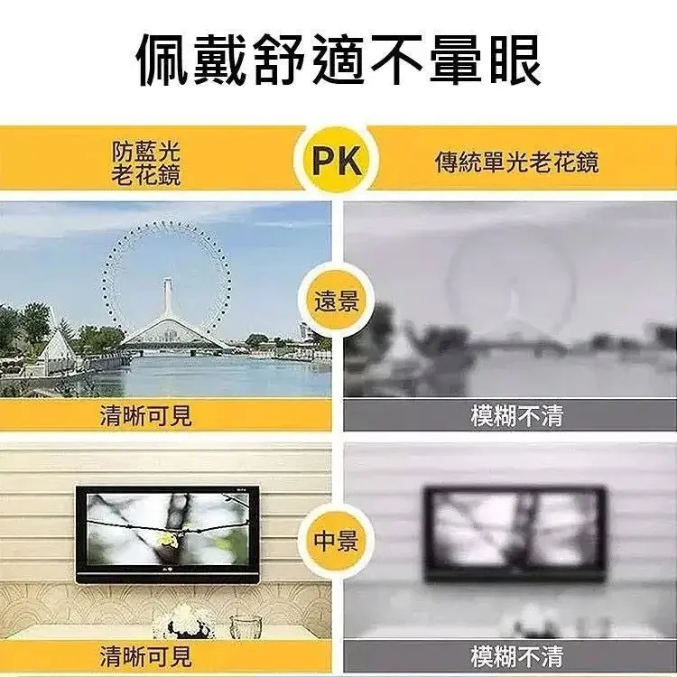 星光細閃老花鏡